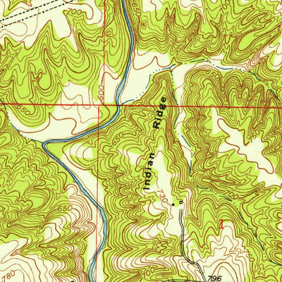 United States Geological Survey Reelsville, IN (1952, 24000-Scale) digital map