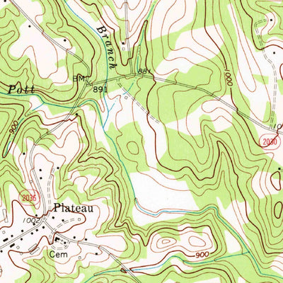 United States Geological Survey Reepsville, NC (1970, 24000-Scale) digital map