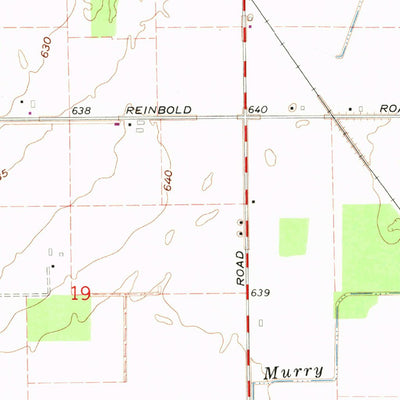 United States Geological Survey Reese, MI (1963, 24000-Scale) digital map
