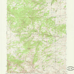United States Geological Survey Reese Mountain, WY (1968, 24000-Scale) digital map