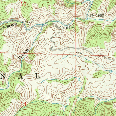 United States Geological Survey Reese Mountain, WY (1968, 24000-Scale) digital map