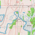 United States Geological Survey Reeseville, WI (1980, 24000-Scale) digital map