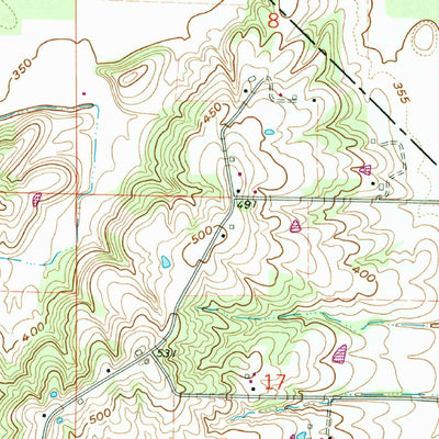 United States Geological Survey Reevesville, IL (1962, 24000-Scale) digital map