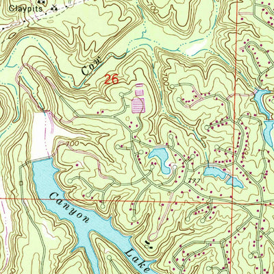 United States Geological Survey Reform, MO (1975, 24000-Scale) digital map