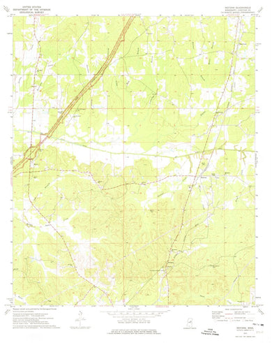 United States Geological Survey Reform, MS (1972, 24000-Scale) digital map