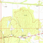 United States Geological Survey Reform, MS (1972, 24000-Scale) digital map