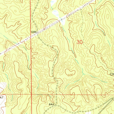 United States Geological Survey Reform, MS (1972, 24000-Scale) digital map