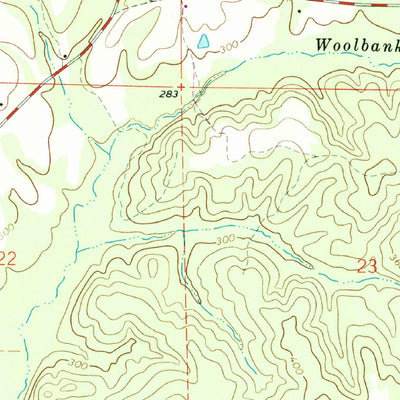 United States Geological Survey Reform SW, AL (1966, 24000-Scale) digital map