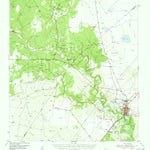 United States Geological Survey Refugio, TX (1954, 62500-Scale) digital map