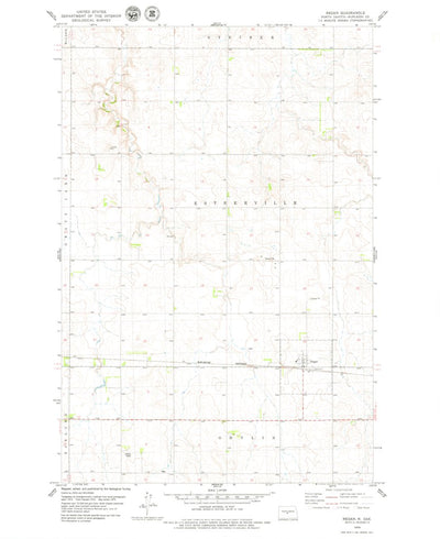 United States Geological Survey Regan, ND (1979, 24000-Scale) digital map