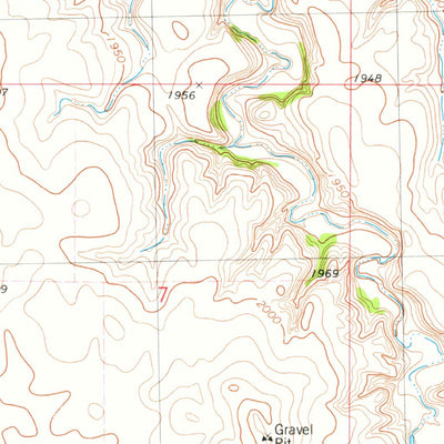 United States Geological Survey Regan, ND (1979, 24000-Scale) digital map