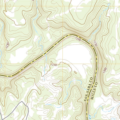 United States Geological Survey Regency, TX (2022, 24000-Scale) digital map