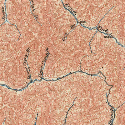 United States Geological Survey Regina, KY-VA (1915, 62500-Scale) digital map