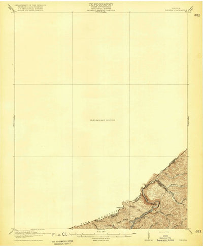 United States Geological Survey Regina, KY-VA (1916, 62500-Scale) digital map
