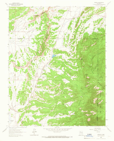 United States Geological Survey Regina, NM (1963, 24000-Scale) digital map