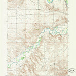 United States Geological Survey Register Cliff, WY (1950, 24000-Scale) digital map