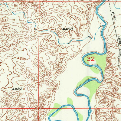 United States Geological Survey Register Cliff, WY (1950, 24000-Scale) digital map