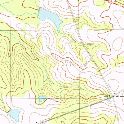 United States Geological Survey Register, GA (1978, 24000-Scale) digital map