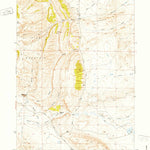 United States Geological Survey Reid Canyon, WY (1951, 24000-Scale) digital map