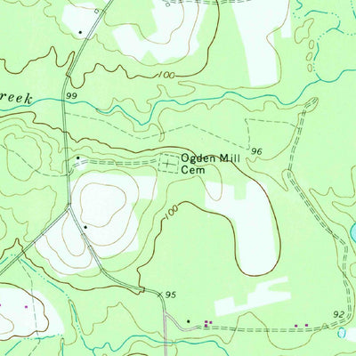 United States Geological Survey Reidsville West, GA (1970, 24000-Scale) digital map