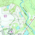 United States Geological Survey Reidsville West, GA (1970, 24000-Scale) digital map