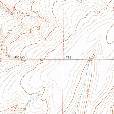 United States Geological Survey Reiman SW, WA (1967, 24000-Scale) digital map