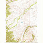 United States Geological Survey Rein Lake, MT (1972, 24000-Scale) digital map