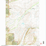 United States Geological Survey Rein Lake, MT (2000, 24000-Scale) digital map