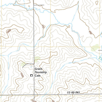 United States Geological Survey Reinbeck, IA (2022, 24000-Scale) digital map