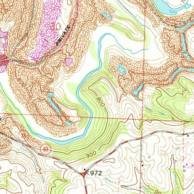 United States Geological Survey Reinersville, OH (1961, 24000-Scale) digital map