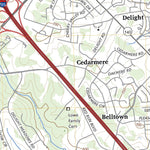 United States Geological Survey Reisterstown, MD (2023, 24000-Scale) digital map