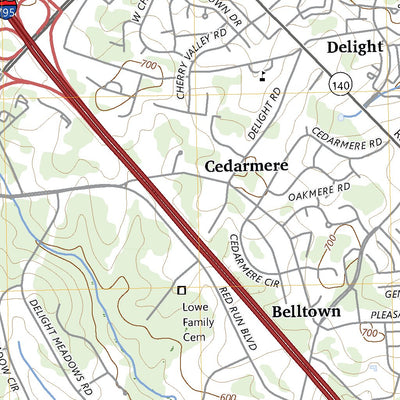 United States Geological Survey Reisterstown, MD (2023, 24000-Scale) digital map