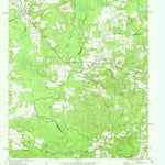 United States Geological Survey Reklaw, TX (1973, 24000-Scale) digital map