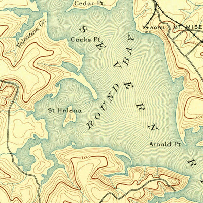 United States Geological Survey Relay, MD (1894, 62500-Scale) digital map