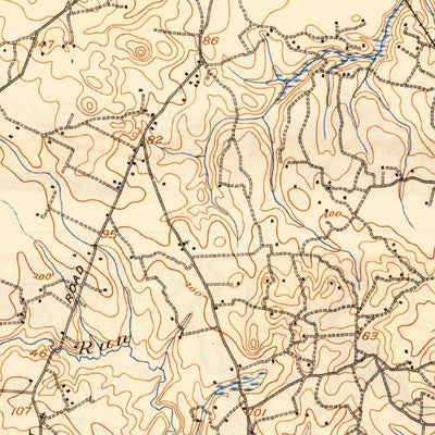 United States Geological Survey Relay, MD (1907, 62500-Scale) digital map