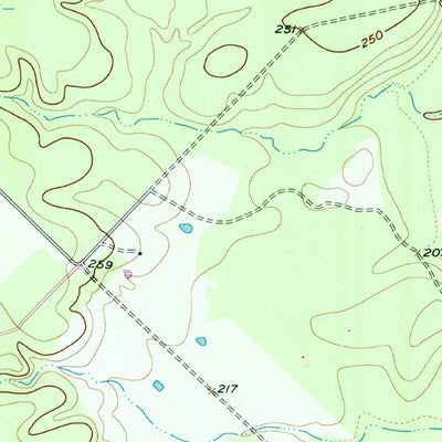 United States Geological Survey Reliance, TX (1959, 24000-Scale) digital map