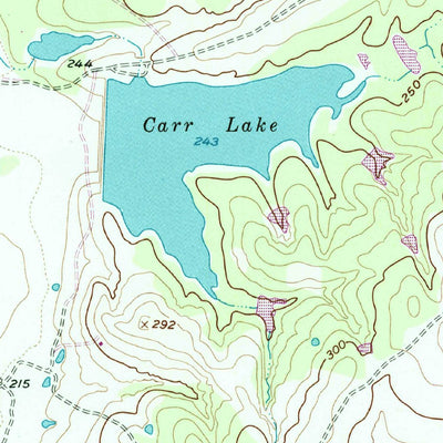 United States Geological Survey Reliance, TX (1959, 24000-Scale) digital map