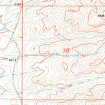 United States Geological Survey Reliance, WY (1968, 24000-Scale) digital map