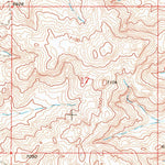 United States Geological Survey Reliance, WY (1968, 24000-Scale) digital map