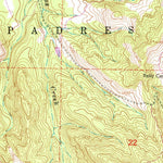 United States Geological Survey Reliz Canyon, CA (1949, 24000-Scale) digital map
