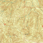United States Geological Survey Reliz Canyon, CA (1949, 24000-Scale) digital map