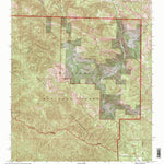 United States Geological Survey Reliz Canyon, CA (1995, 24000-Scale) digital map