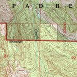 United States Geological Survey Reliz Canyon, CA (1995, 24000-Scale) digital map
