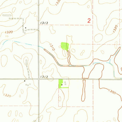 United States Geological Survey Rembrandt, IA (1971, 24000-Scale) digital map