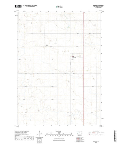 United States Geological Survey Rembrandt, IA (2022, 24000-Scale) digital map