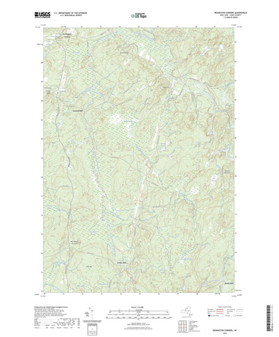 United States Geological Survey Remington Corners, NY (2023, 24000-Scale) digital map