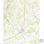 United States Geological Survey Remington, VA (1966, 24000-Scale) digital map
