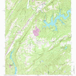 United States Geological Survey Remlap, AL (1960, 24000-Scale) digital map