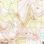United States Geological Survey Remmel Mountain, WA (2002, 24000-Scale) digital map