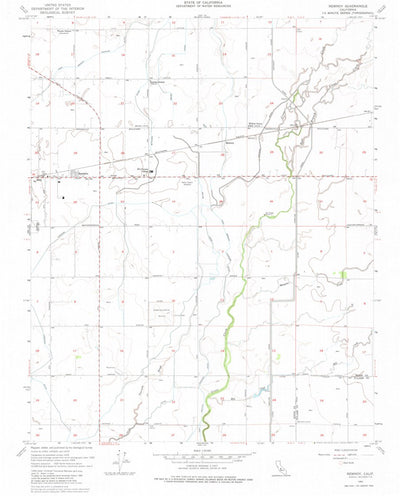 United States Geological Survey Remnoy, CA (1954, 24000-Scale) digital map